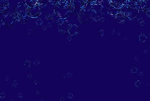 Light Multicolor, Rainbow vector pattern with spheres. Illustrazione stock