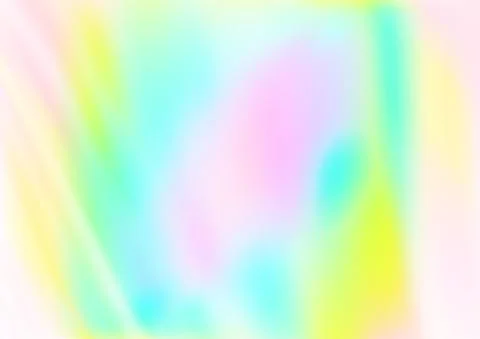 Light Multicolor, Rainbow vector pattern with bent ribbons. Illustrazione stock