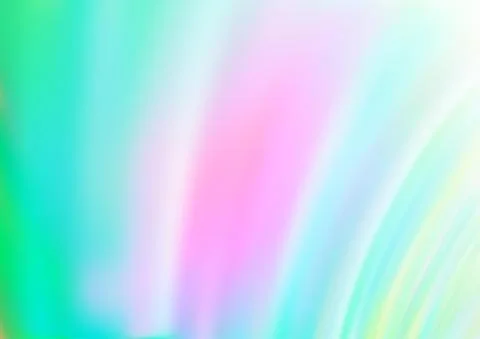 Light Multicolor, Rainbow vector pattern with liquid shapes. イラスト素材