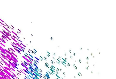 Light Multicolor, Rainbow vector pattern with narrow lines. Stock Illustration