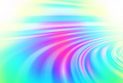 Light Multicolor, Rainbow vector pattern with liquid shapes. 스톡 일러스트