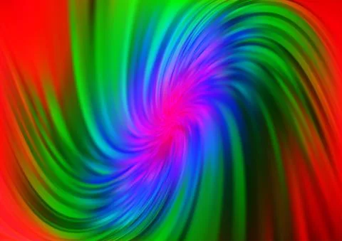 Light Multicolor, Rainbow vector pattern with lava shapes. Illustrazione stock