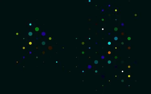 Light Multicolor, Rainbow vector pattern with spheres. イラスト素材