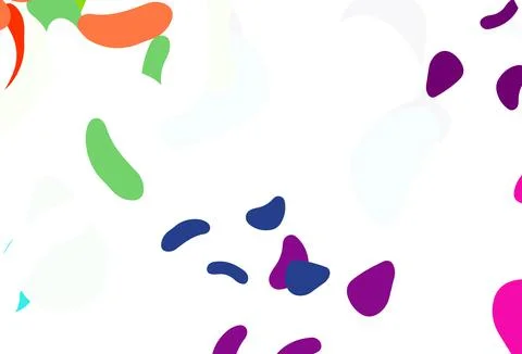 Light Multicolor, Rainbow vector pattern with chaotic shapes. イラスト素材