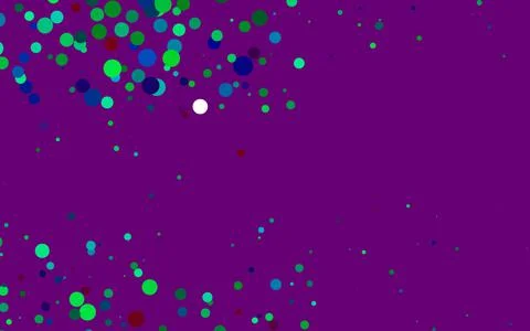 Light Multicolor, Rainbow vector pattern with spheres. イラスト素材