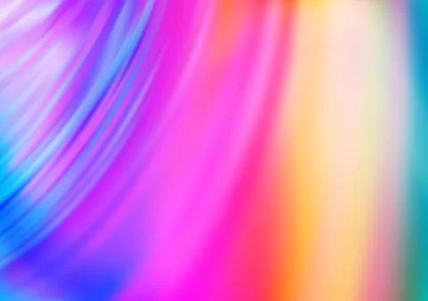 Light Multicolor, Rainbow vector pattern with lava shapes. イラスト素材