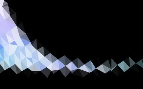 Light Multicolor, Rainbow vector polygonal pattern. 스톡 일러스트