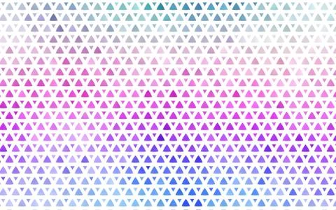 Light Multicolor, Rainbow vector seamless backdrop with lines, triangles. 스톡 일러스트