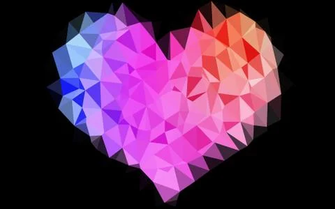 Light Multicolor, Rainbow vector shining triangular pattern. Illustrazione stock