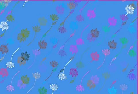 Light Multicolor, Rainbow vector sketch pattern. Illustrazione stock