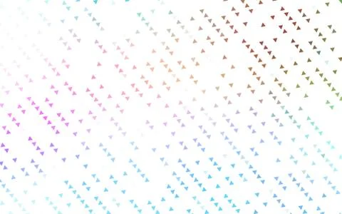 Light Multicolor, Rainbow vector template with crystals, triangles. 스톡 일러스트