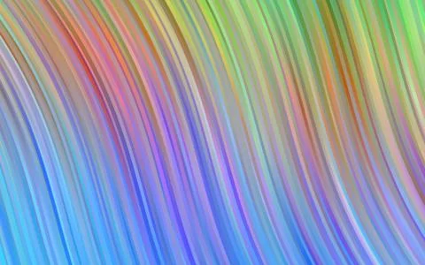 Light Multicolor, Rainbow vector template with bubble shapes. 스톡 일러스트