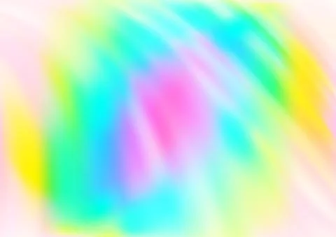 Light Multicolor, Rainbow vector template with bubble shapes. 스톡 일러스트