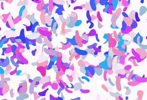 Light Multicolor, Rainbow vector template with memphis shapes. Stock Illustration