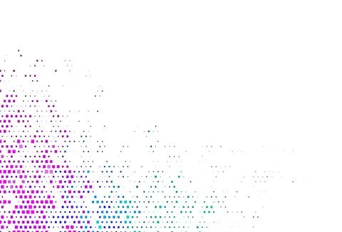 Light Multicolor, Rainbow vector template with crystals, rectangles. Illustrazione stock