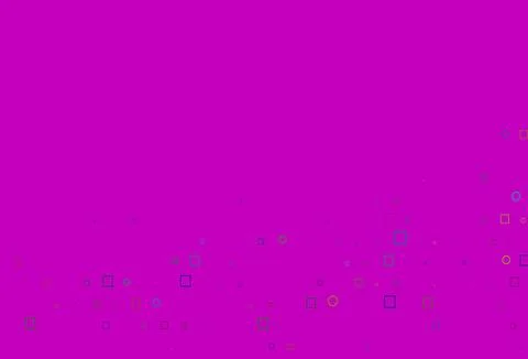 Light Multicolor, Rainbow vector template with spots, rectangles. Stock Illustration