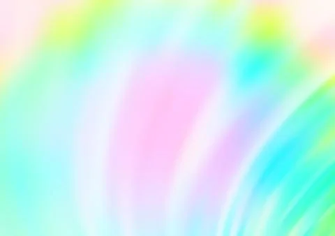 Light Multicolor, Rainbow vector template with bubble shapes. 스톡 일러스트