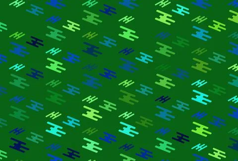 Light Multicolor, Rainbow vector template with repeated sticks. 스톡 일러스트