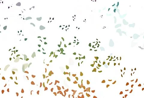 Light multicolor, rainbow vector texture with random forms. Stock Illustration