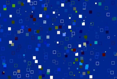 Light Multicolor, Rainbow vector texture with rectangular style. 스톡 일러스트