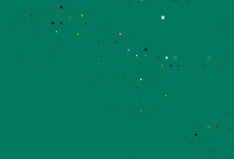 Light Multicolor, Rainbow vector texture with rectangular style. Stockillustratie