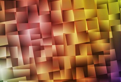 Light Multicolor vector abstract mosaic backdrop. Illustrazione stock