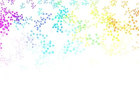 Light Multicolor vector backdrop with artificial intelligence data. イラスト素材