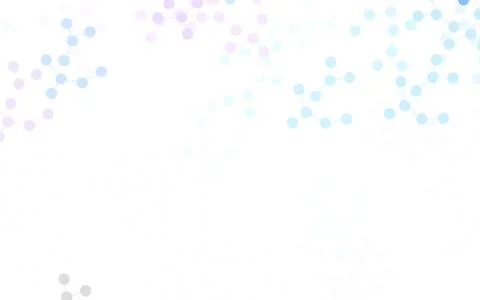 Light Multicolor vector backdrop with artificial intelligence data. Stock Illustration