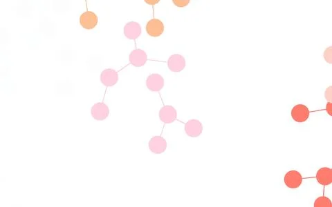 Light Multicolor vector backdrop with artificial intelligence data. Stock Illustration