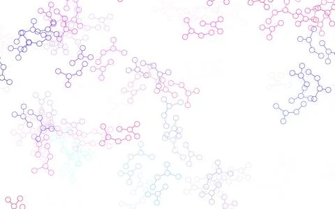 Light Multicolor vector backdrop with artificial intelligence data. イラスト素材