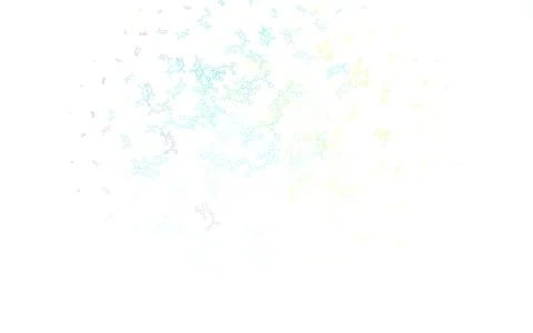 Light Multicolor vector backdrop with artificial intelligence data. 스톡 일러스트