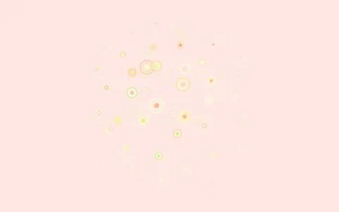 Light Multicolor vector backdrop with dots. Stock Illustration