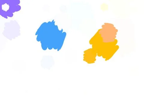 Light Multicolor vector backdrop with memphis shapes. Stock Illustration