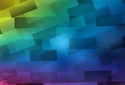 Light Multicolor vector backdrop with rhombus. Stock Illustration
