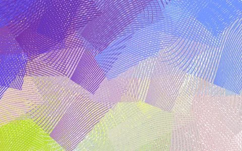 Light Multicolor vector background with abstract shapes. Stock Illustration