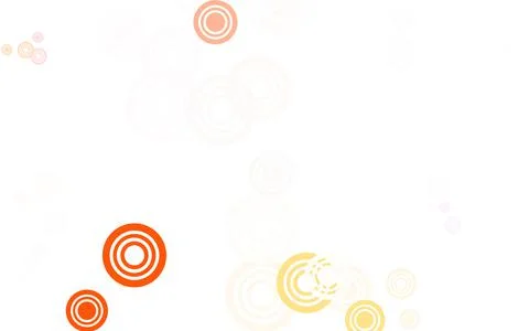 Light Multicolor vector background with bubbles. Stock Illustration