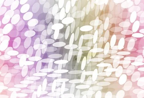 Light Multicolor vector background with bubbles. Stock Illustration
