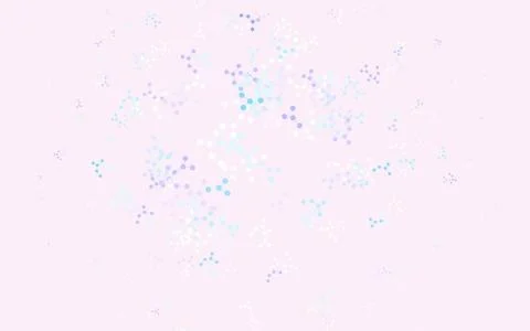 Light Multicolor vector background with forms of artificial intelligence. Illustrazione stock