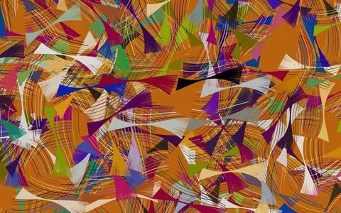 Light Multicolor vector background with lines. Stock Illustration