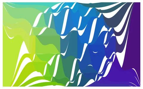 Light Multicolor vector Beautiful background with a large diamond. Stock Illustration