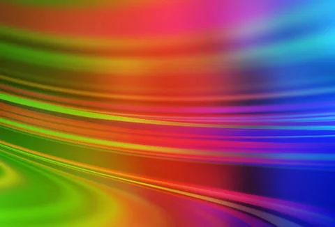 Light Multicolor vector blurred and colored pattern. Illustrazione stock