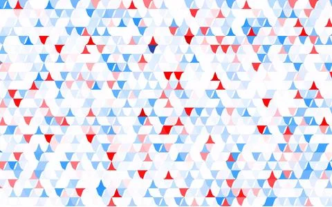 Light Multicolor vector blurry triangle pattern. Stock Illustration
