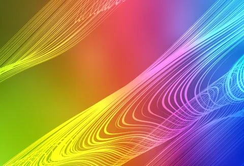 Light Multicolor vector colorful abstract background. 스톡 일러스트