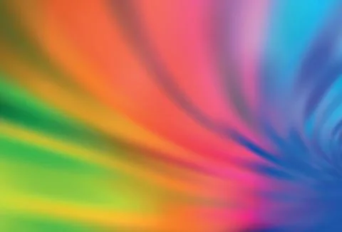 Light Multicolor vector colorful blur backdrop. Illustrazione stock