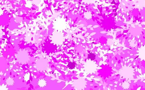 Light Multicolor vector doodle pattern with flowers, roses. Illustrazione stock