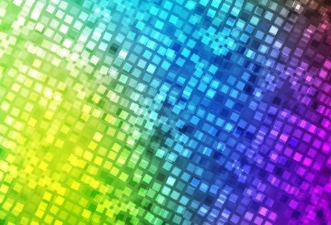 Light Multicolor vector layout with lines, rectangles. Illustrazione stock