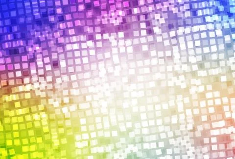 Light Multicolor vector layout with lines, rectangles. Stock Illustration