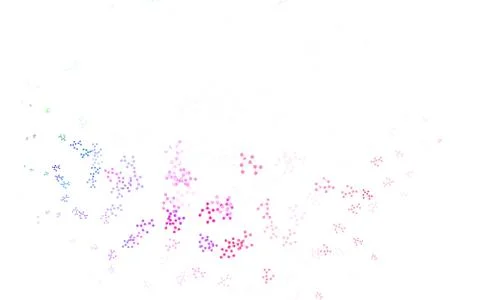 Light Multicolor vector pattern with artificial intelligence network. Illustrazione stock