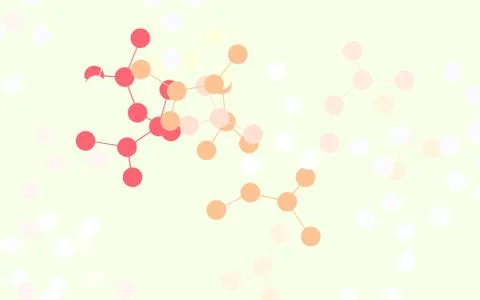 Light Multicolor vector pattern with artificial intelligence network. イラスト素材