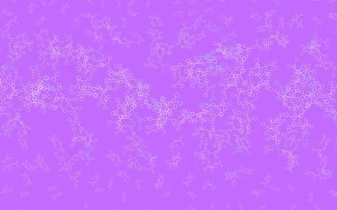 Light Multicolor vector pattern with artificial intelligence network. Illustrazione stock